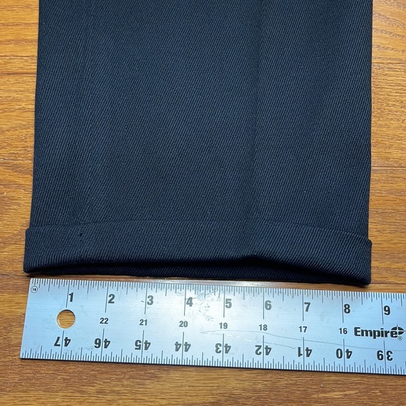 Vintage AMERICA TRADITION Wool Pants Trousers Black Men’s Size 36 Made in Canada - Picture 9 of 11